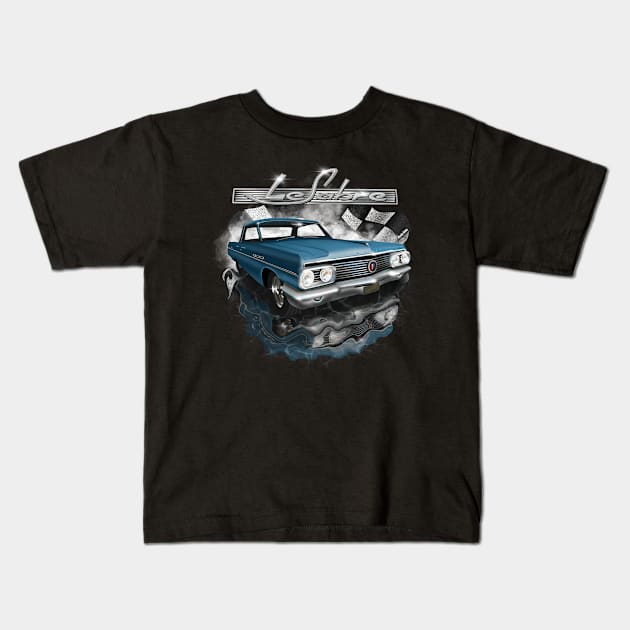 1963 Buick LeSabre Kids T-Shirt by Mindy’s Beer Gear